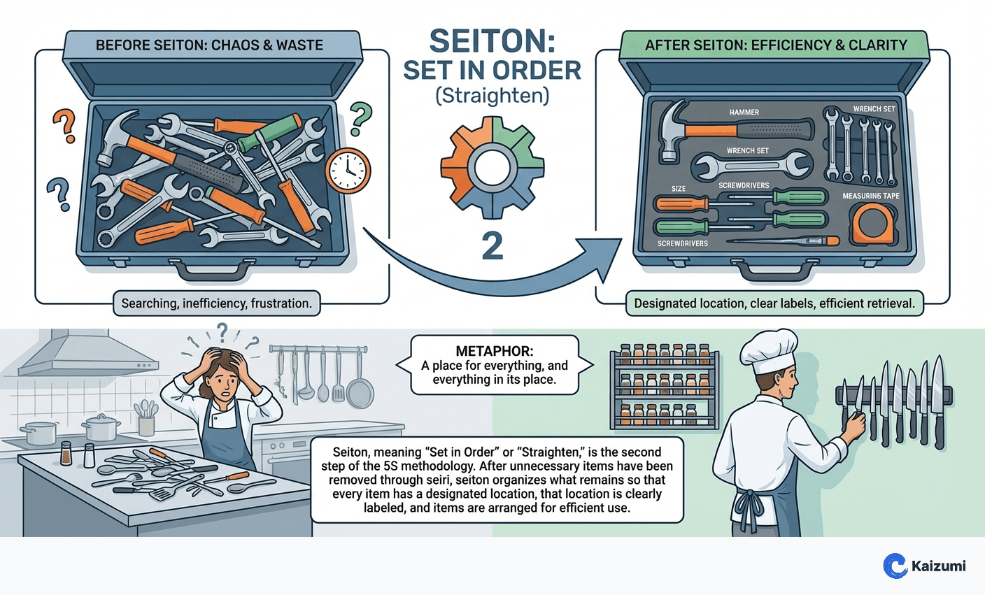 Seiton (Set in Order) | Lean Dictionary
