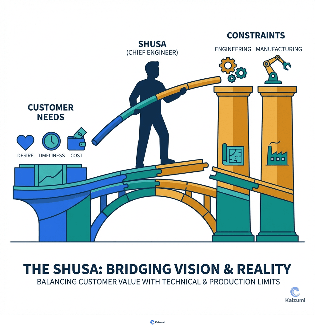 Illustration explaining Shusa