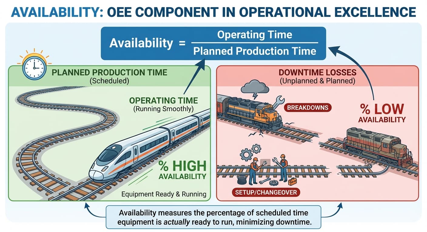 Illustration explaining Availability