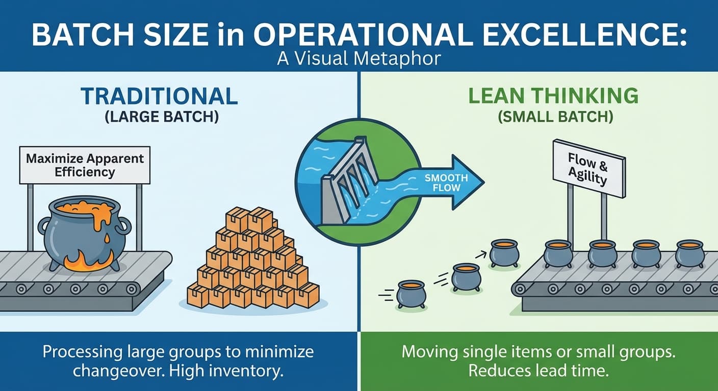 Illustration explaining Batch Size