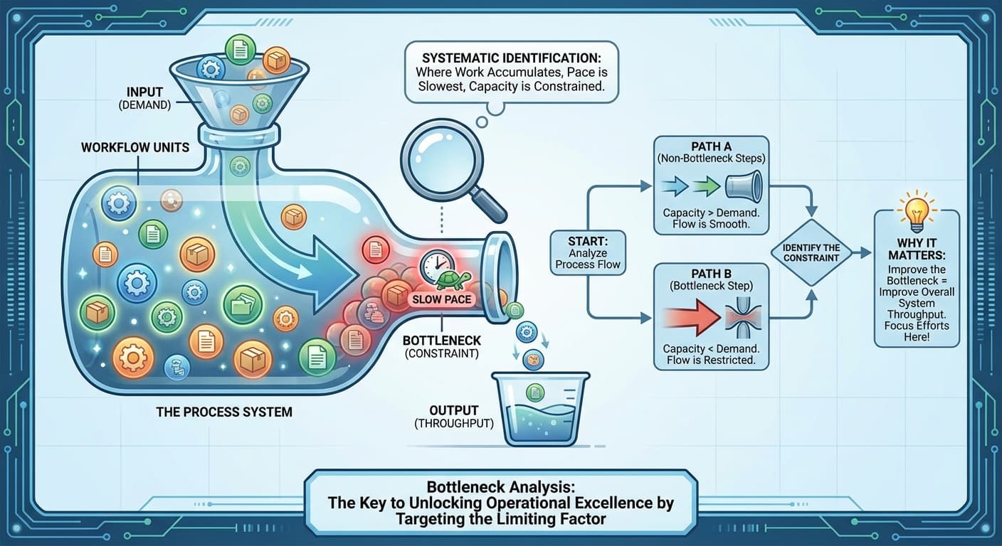 Illustration explaining Bottleneck Analysis