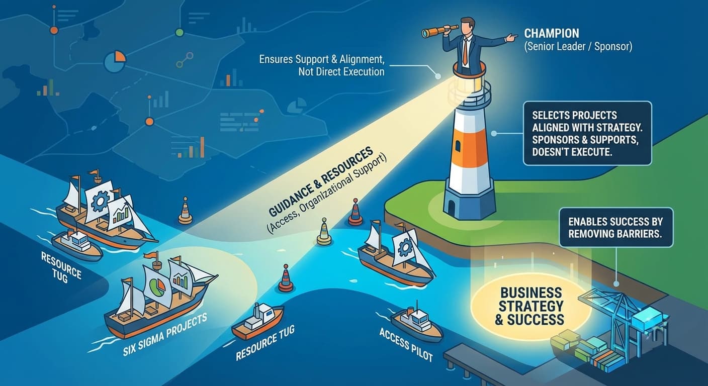 Illustration explaining Champion