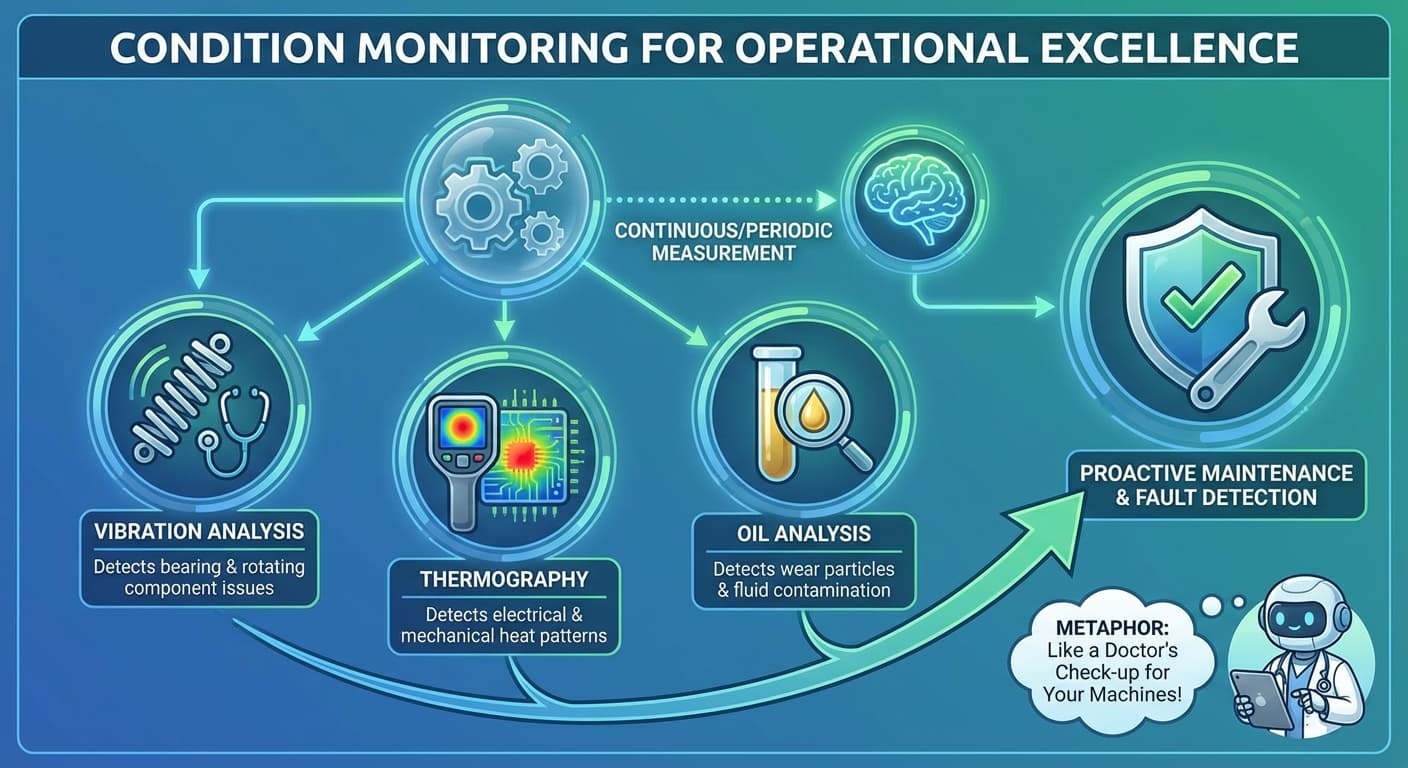 Illustration explaining Condition Monitoring