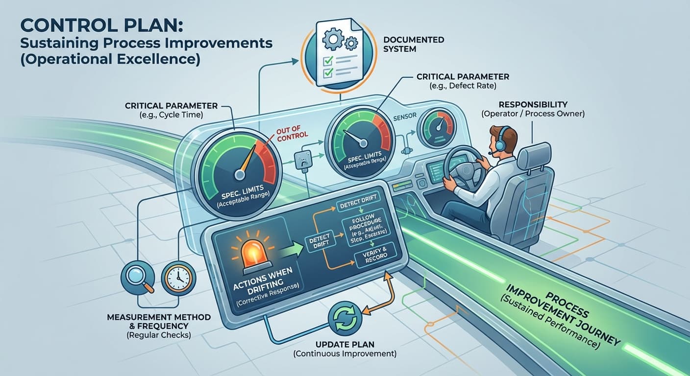 Illustration explaining Control Plan