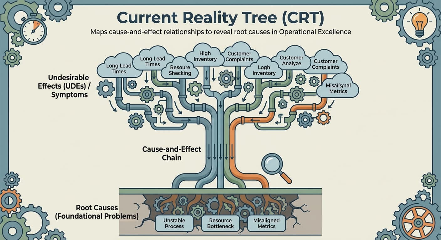 Illustration explaining Current Reality Tree