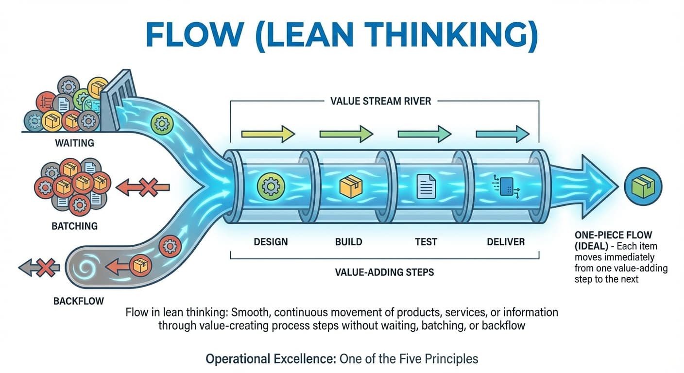 Illustration explaining Flow