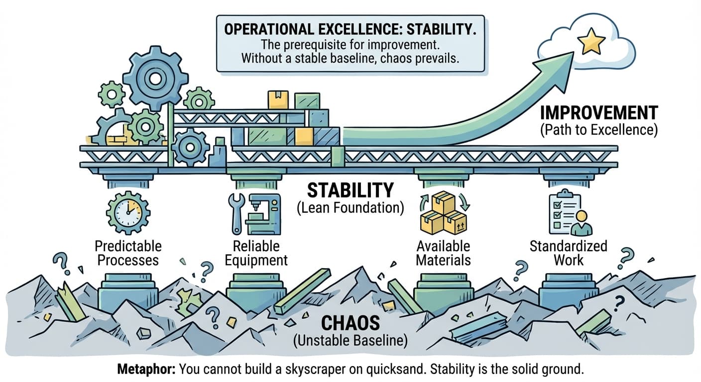 Illustration explaining Stability