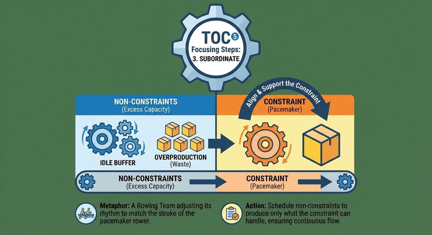 Illustration explaining Subordinate