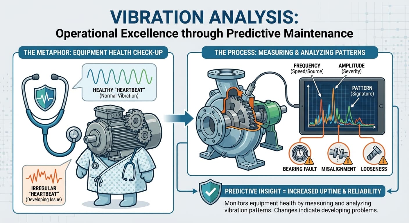 Illustration explaining Vibration Analysis