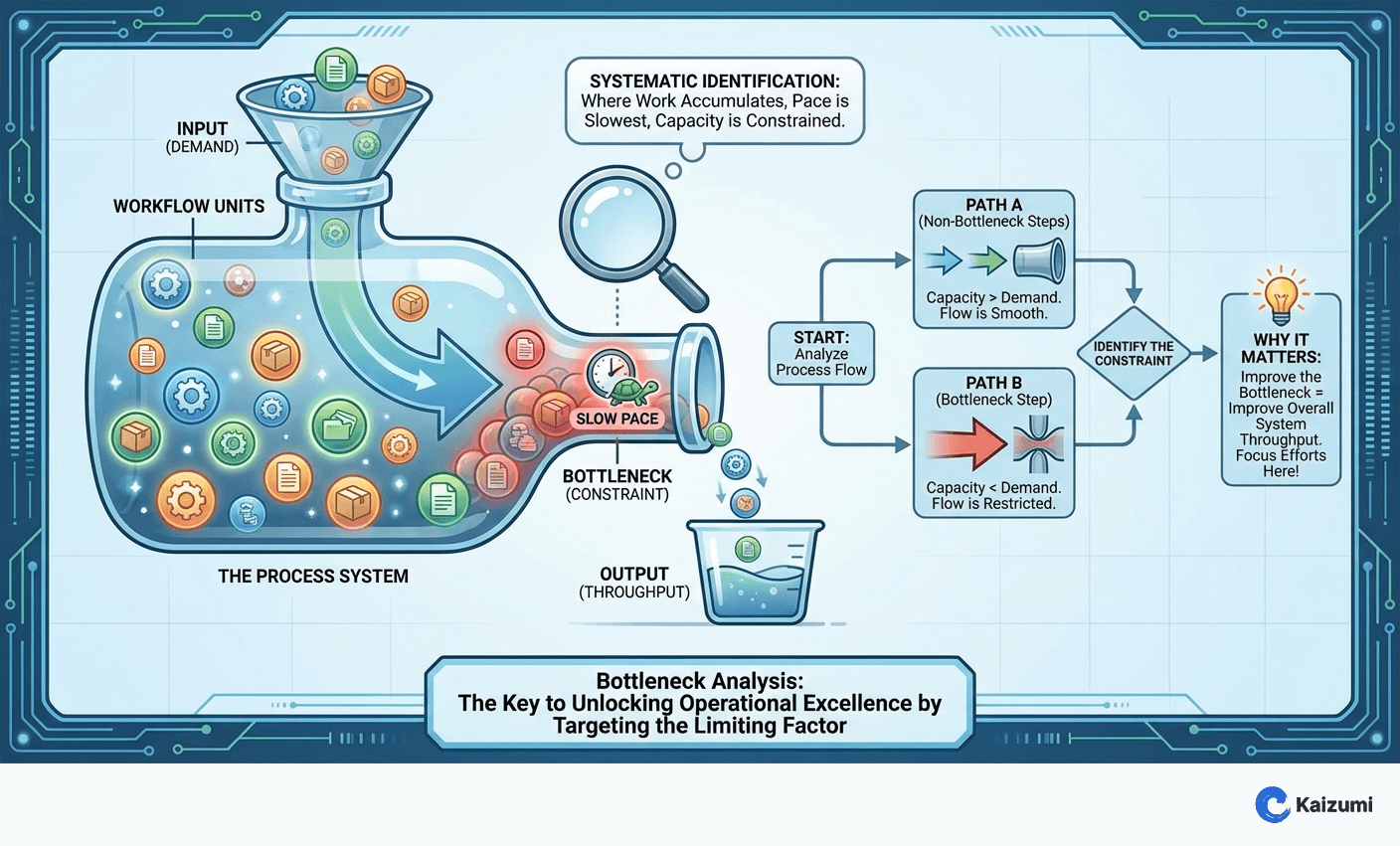Illustration explaining Bottleneck Analysis