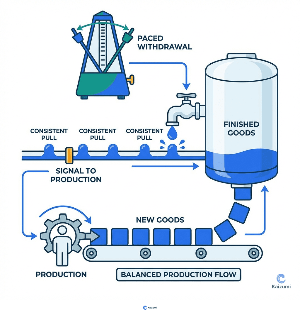 Illustration explaining Paced Withdrawal