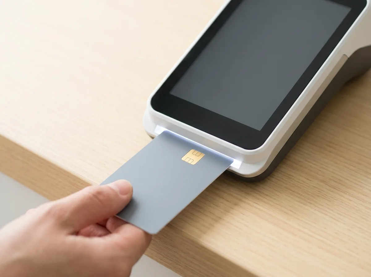 Card reader terminal slot